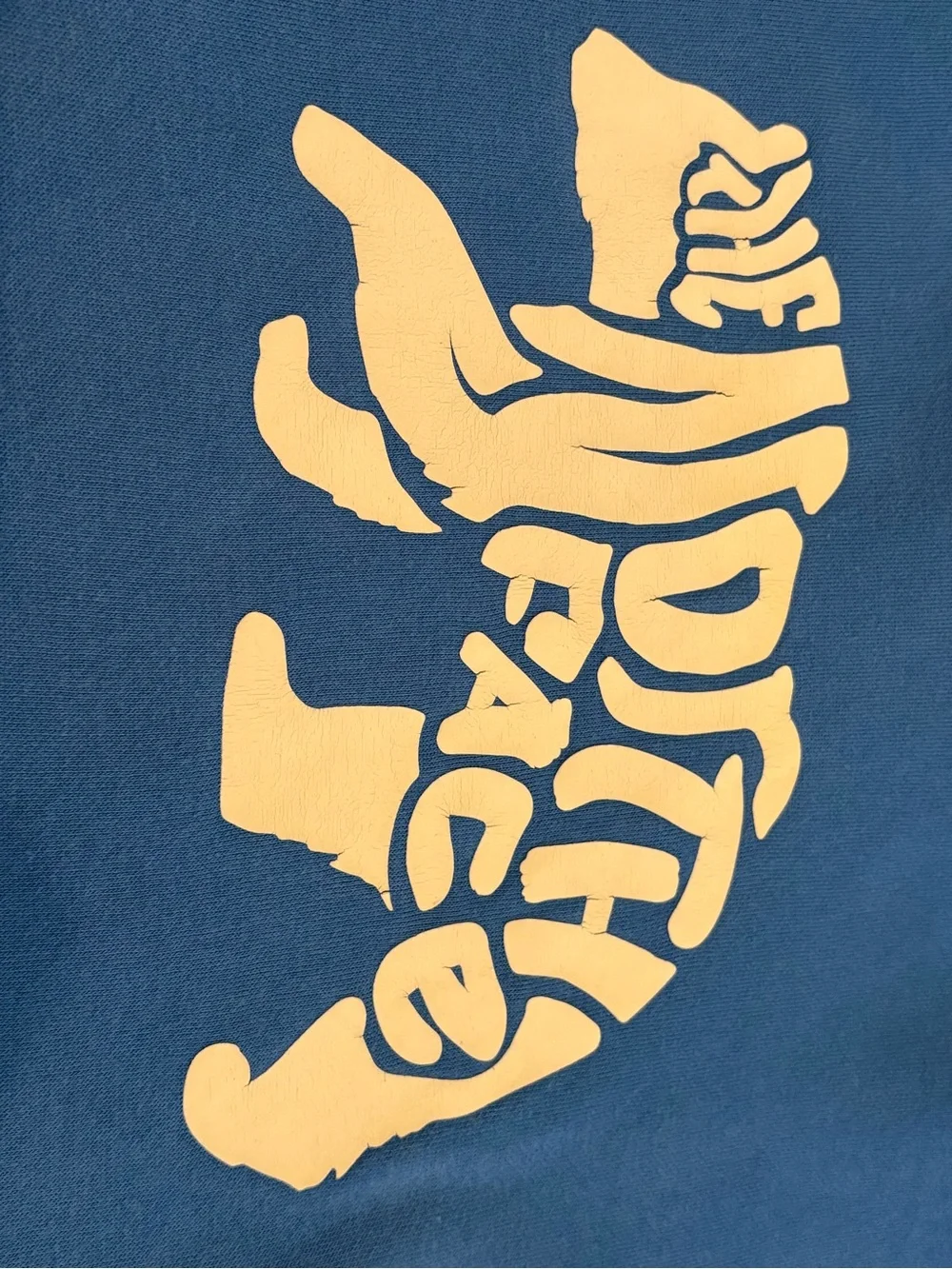 The North Face Blue Kids Hooded Sweatshirt Size XXL
